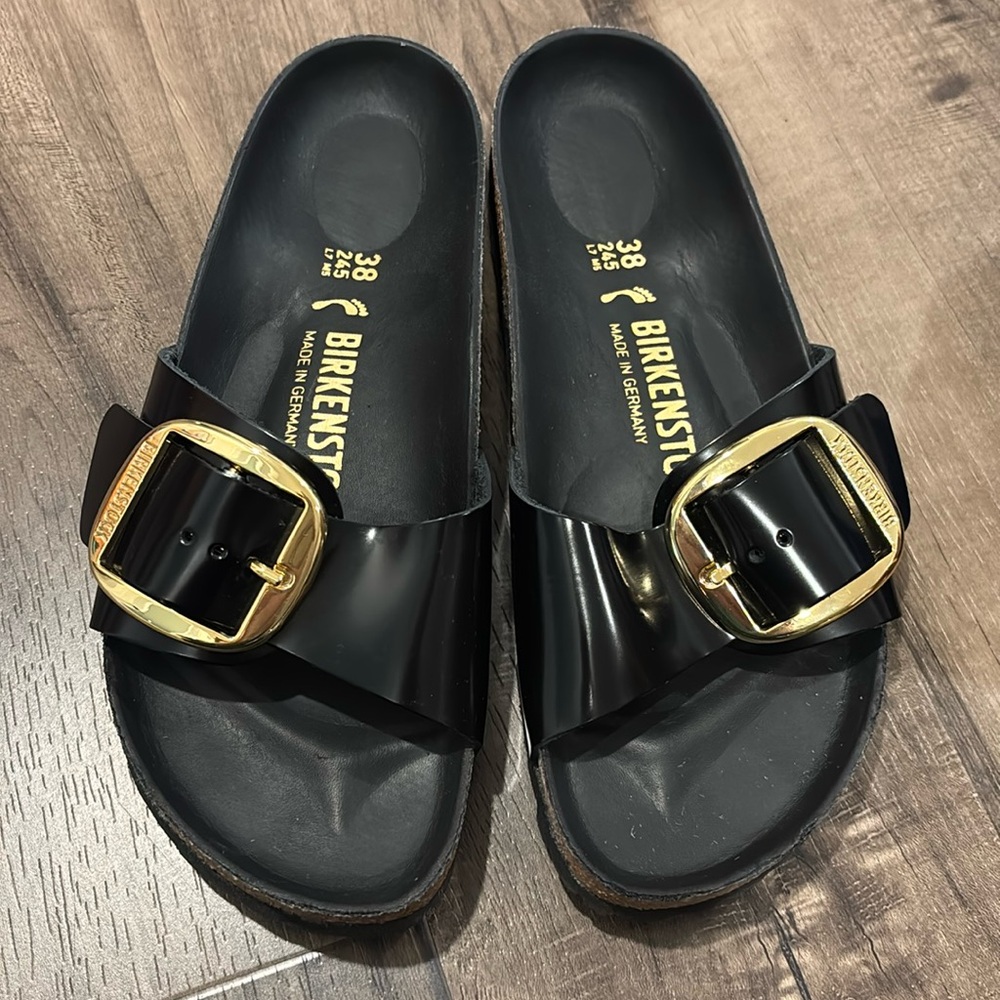 Birkenstock High Shine Big Buckle Madrid